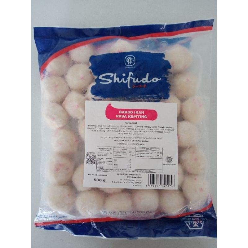 

SHIFUDO BAKSO KEPITING 500 GRAM / FROZEN FOOD MURAH