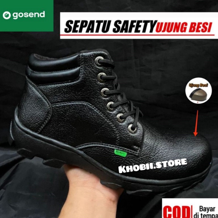 ASLI Sepatu Safety kings Sepatu Safety boots Pria