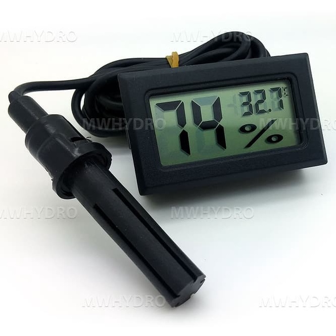 Mini Digital Thermometer  Hygrometer with Probe