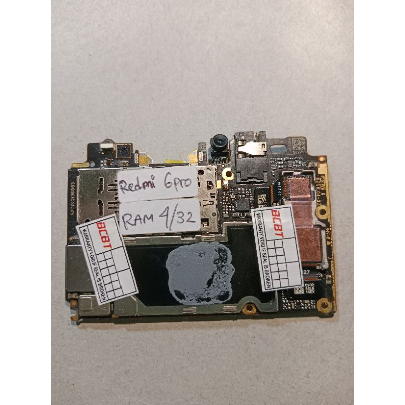 Mesin xiaomi redmi 6 pro minus
