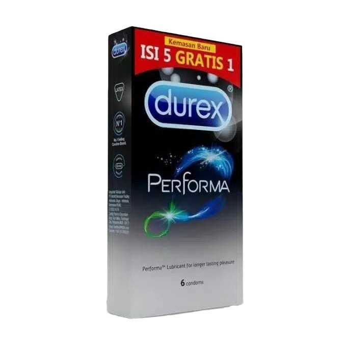 KONDOM DUREX PERFORMA ISI 6