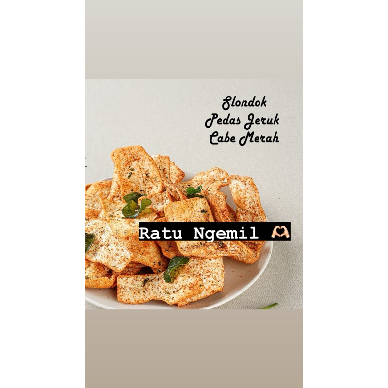 

Keripik Slondok Aneka Varian