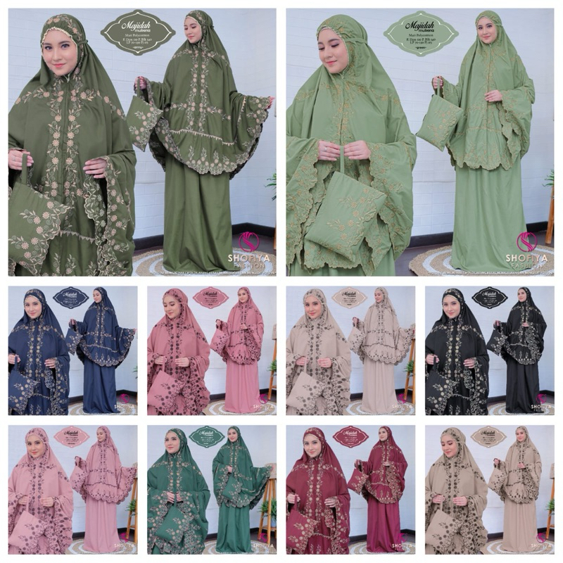 [READY] MUKENA MAJIDAH ORIGINAL BY SHOFIYA