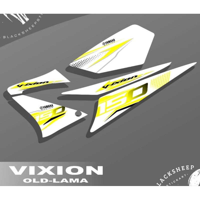Striping Vixion Old Variasi Stiker Motor Yamaha Vixion Old 2008 / 2012 Lis Cover Lis Body Motor