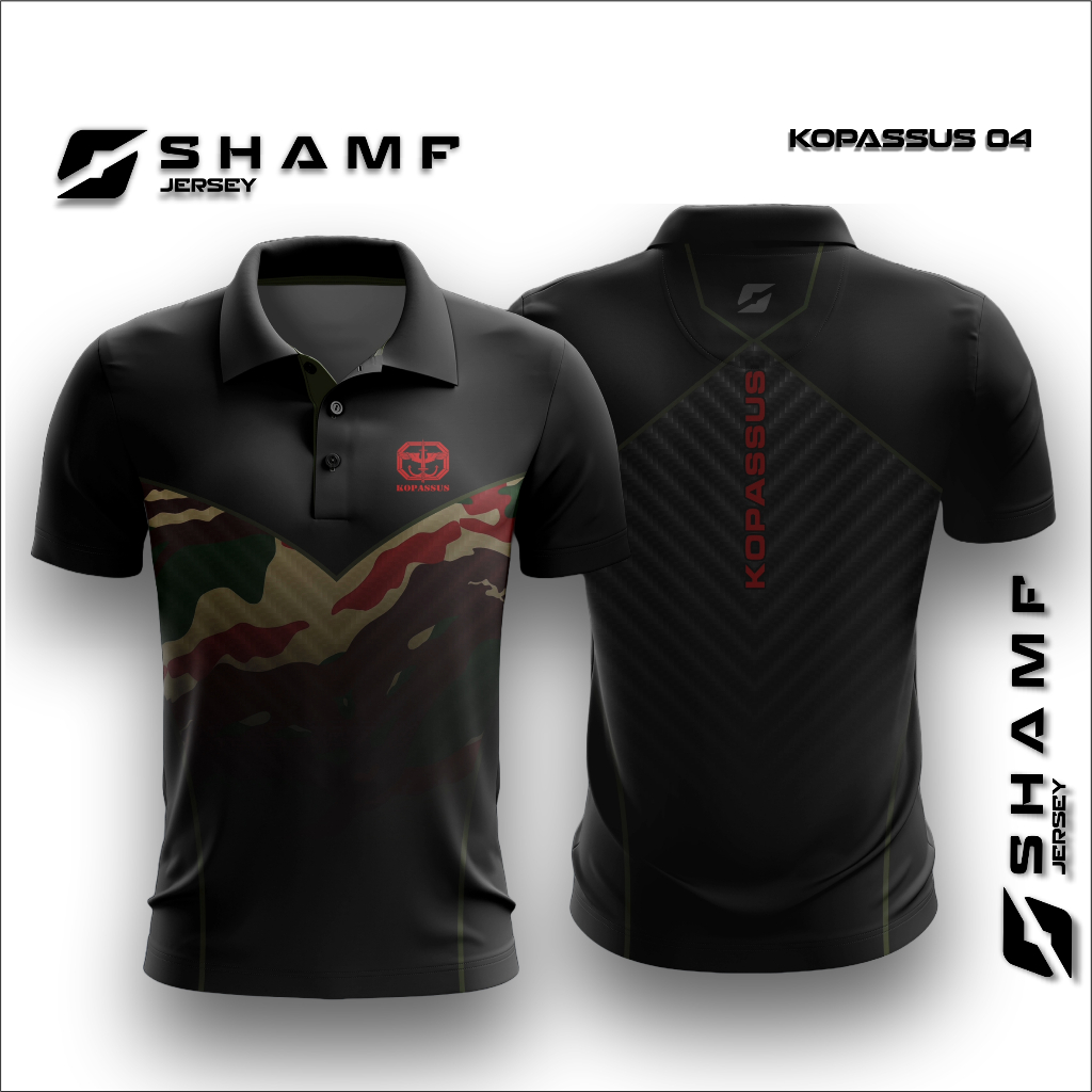 JERSEY KOPASSUS 04 | JERSEY KOPASSUS SATUAN | JERSEY KOPASSUS CUSTOM | KAOS JERSEY | KAOS JERSEY SAT