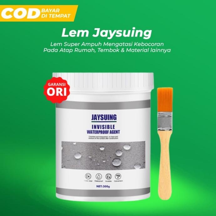 Lem Transparan JAYSUING 300gr Cat Anti Bocor Invisible Waterproof JAYSUING ORIGINAL