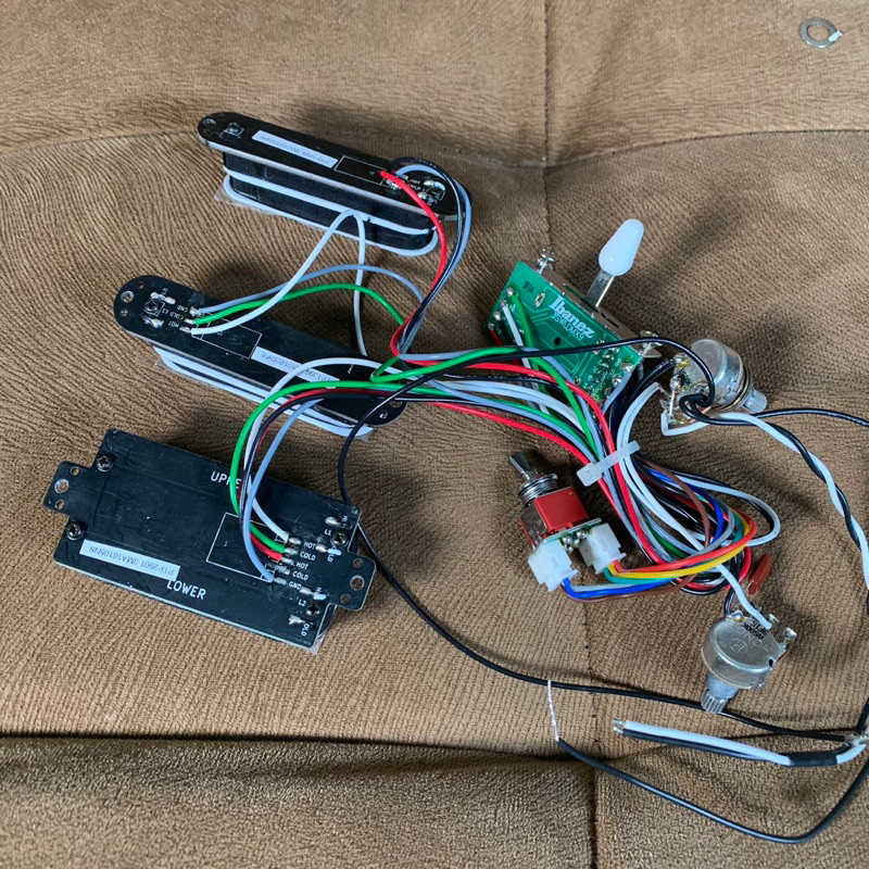 pickup ibanez az es original ibanez az hss pickup with switch dynamic 9 hss original