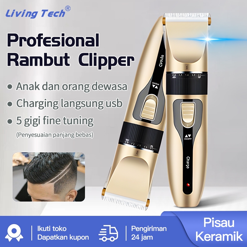 Profesional Rambut Clipper / Gunting Rambut Listrik Clipper  / Men Blending Hair Clipper / Gunting R