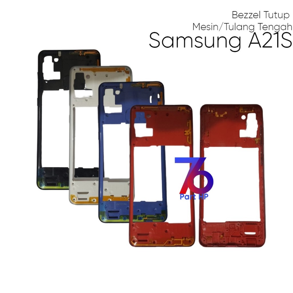 Bezzel Tutup Mesin / Tulang Tengah Samsung Galaxy A21s / SM-A217F / SM-A217F/DS / SM-A217F/DSN / SM-