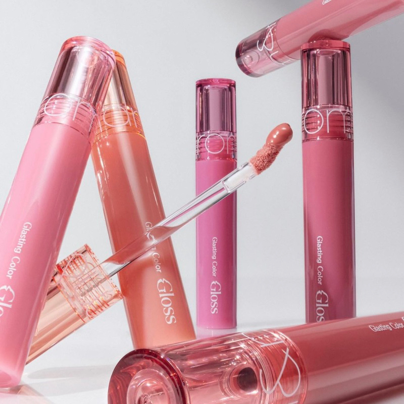 ROMAND Glasting Color Lip Gloss / Moisturizing Mirror Lip Gloss