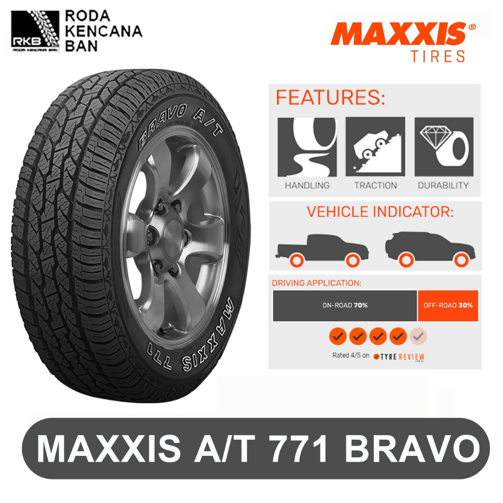 Ban mobil MAXXIS BRAVO AT771 265-65 R18