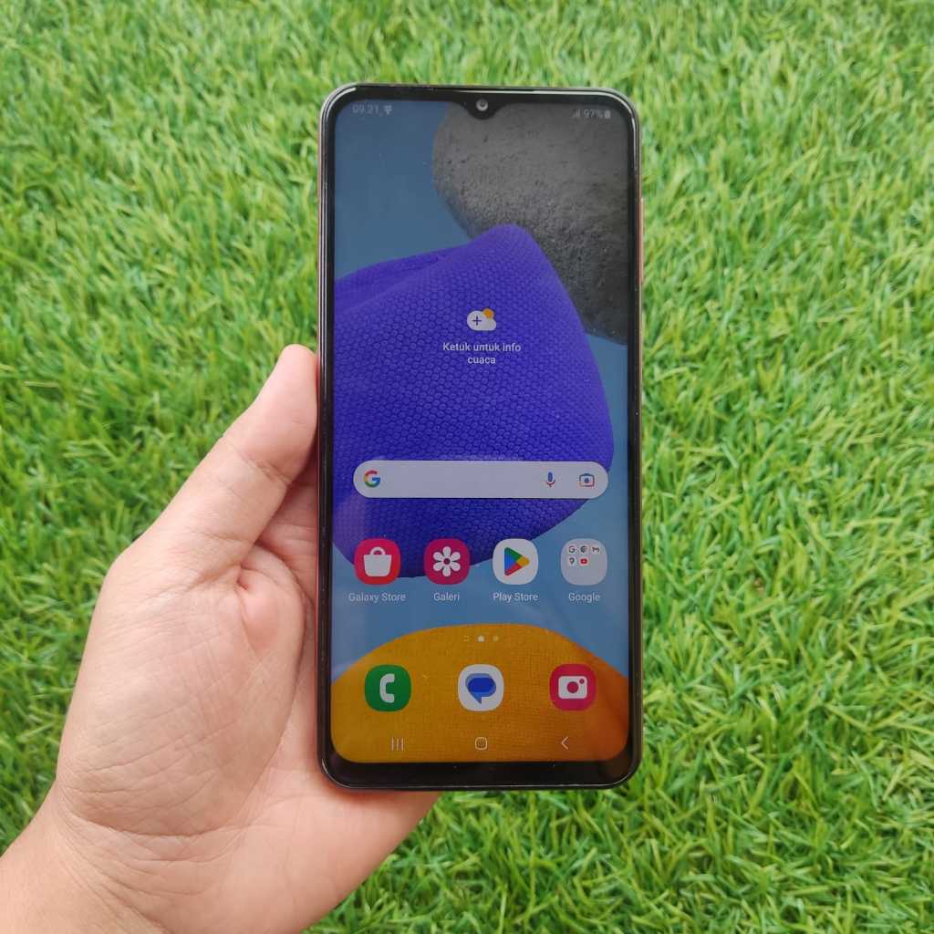 HANDPHONE SAMSUNG M23 5G 6/128GB SECOND SEKEN BEKAS MURAH