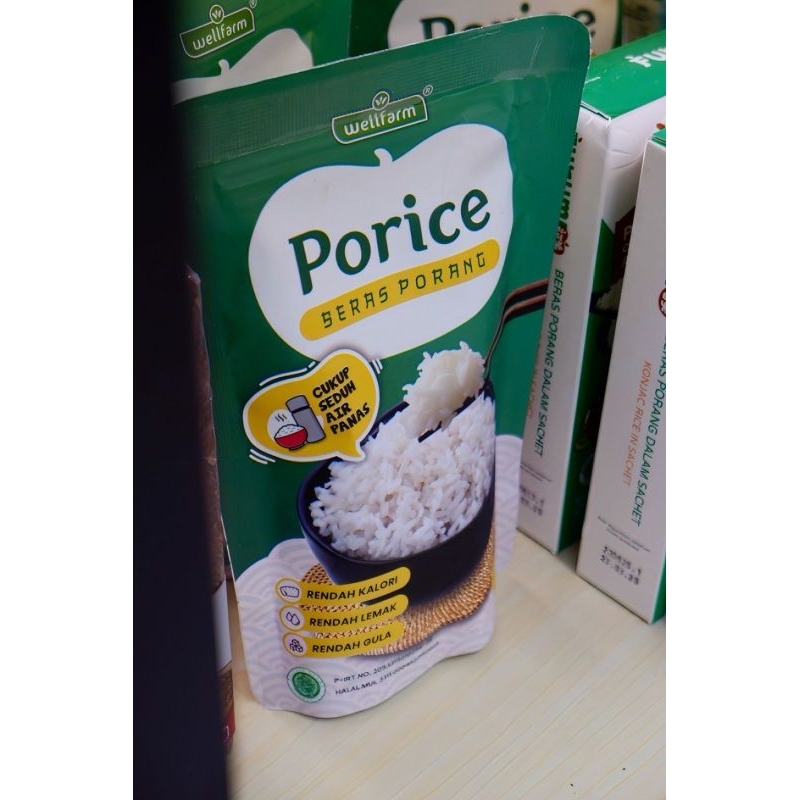 

WELLFARM || PORICE BERAS PORANG 240GR DAN 1KG