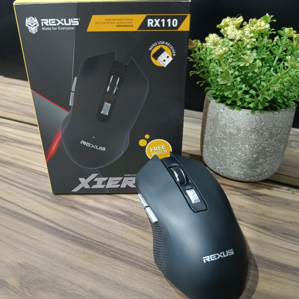 MOUSE WIRELESS REXUS XIERRA RX110 RX-110