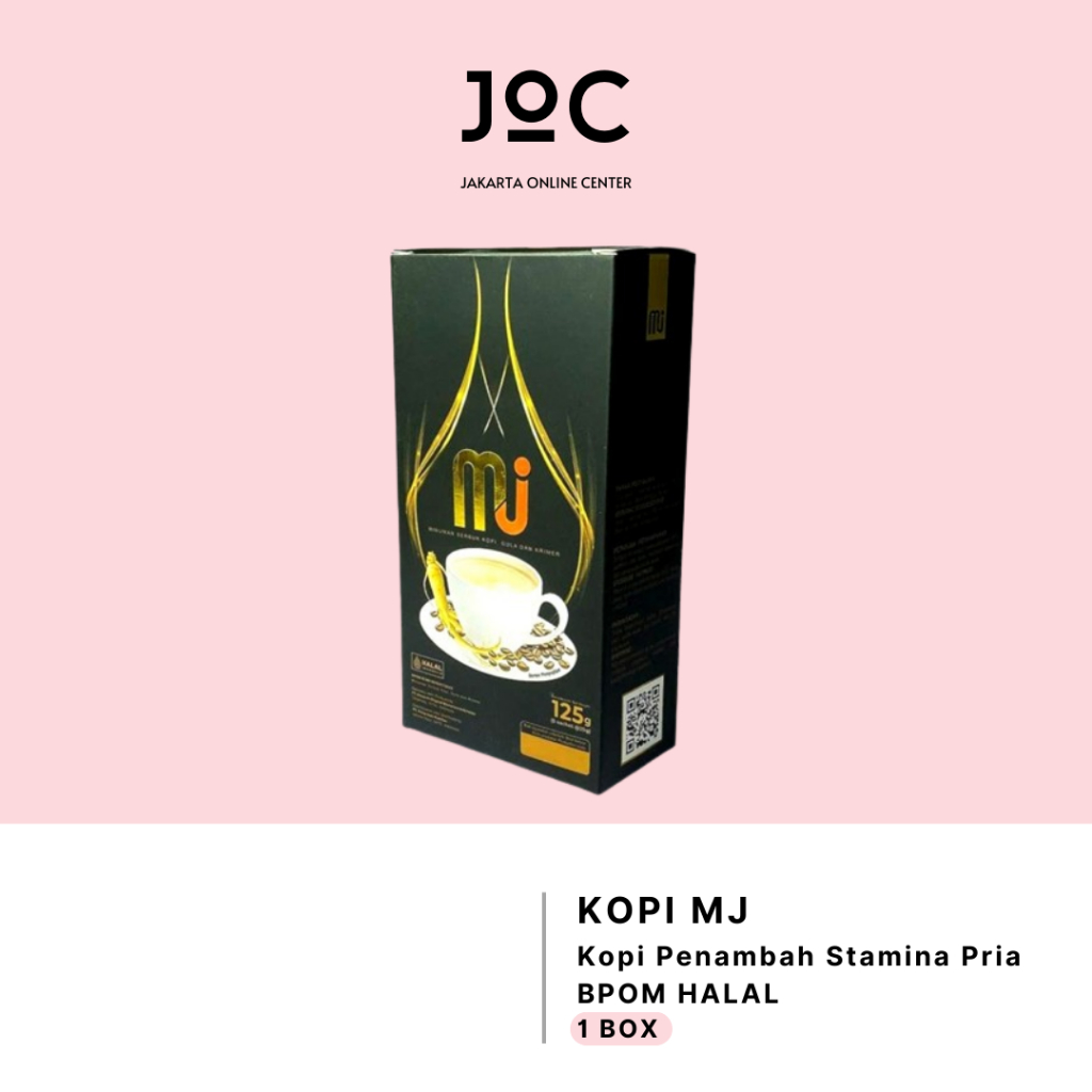 KOPI MJ - Kopi Malam Jumat / Kopi Penambah Stamina Pria ORIGINAL HALAL