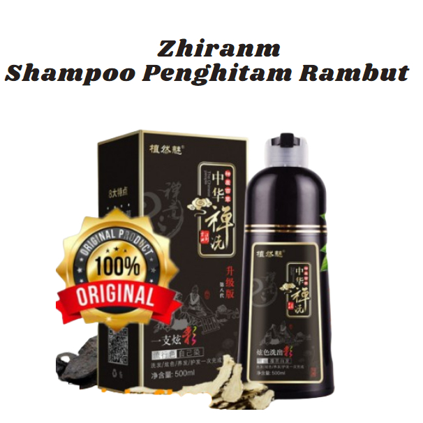 Zhiranmei Shampo penghitam rambut
