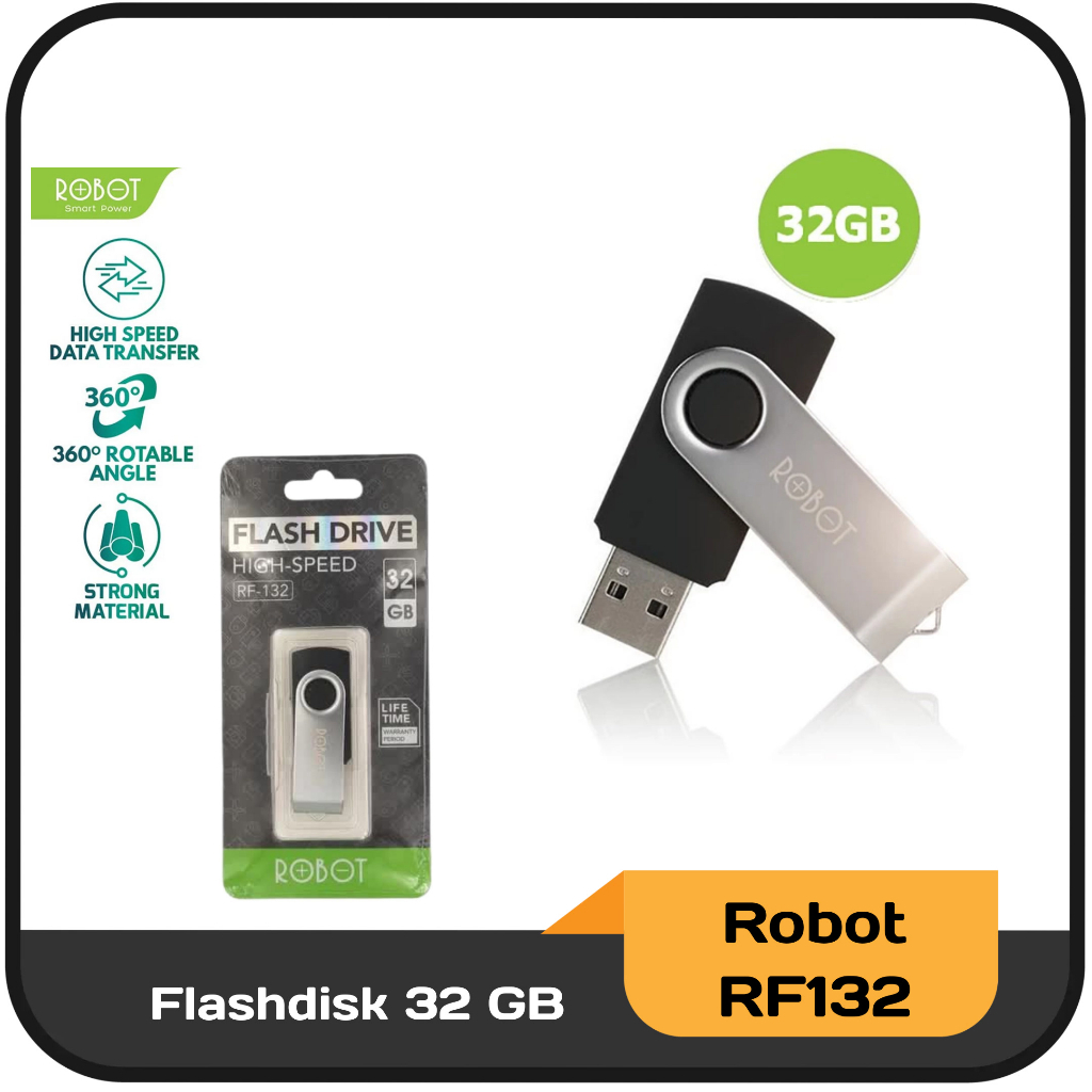 Flashdisk Robot RF-132 32GB