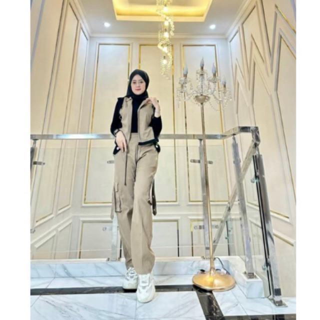 Setelan Celana Rompi ELLA TRENDY