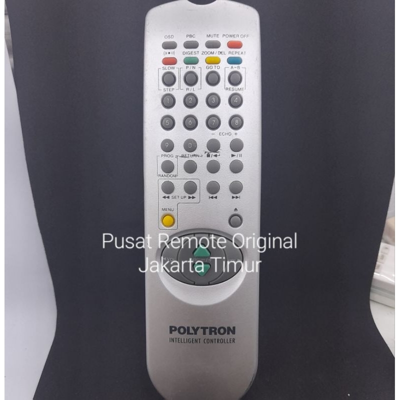 REMOTE REMOT DVD BIGBAND POLYTRON PBS SILVER ORIGINAL ASLI
