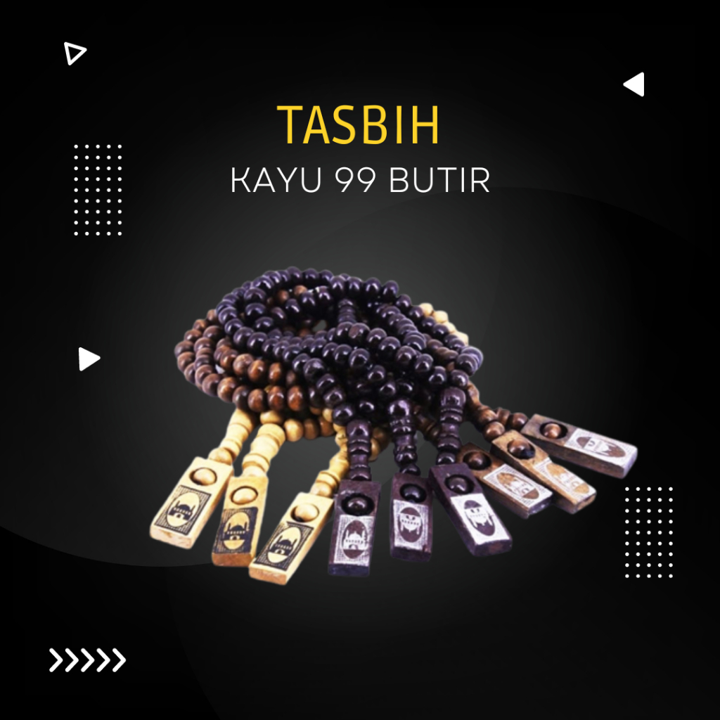 Tasbih Kayu 99 Butir