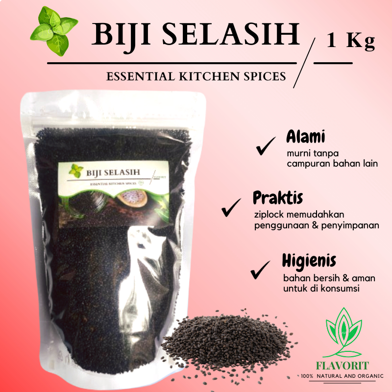 

Biji Selasih 1 Kg Basil Seed Untuk Minuman Es Bahan Makanan Pokok Rempah Herbal Bumbu Dapur Kering Organik Penyedap Murni