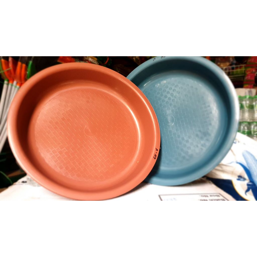 Nampan Plastik Bulat Panda Star | Size 36 cm | Tatakan Piring | Tatakan Gelas | Nampan Saji