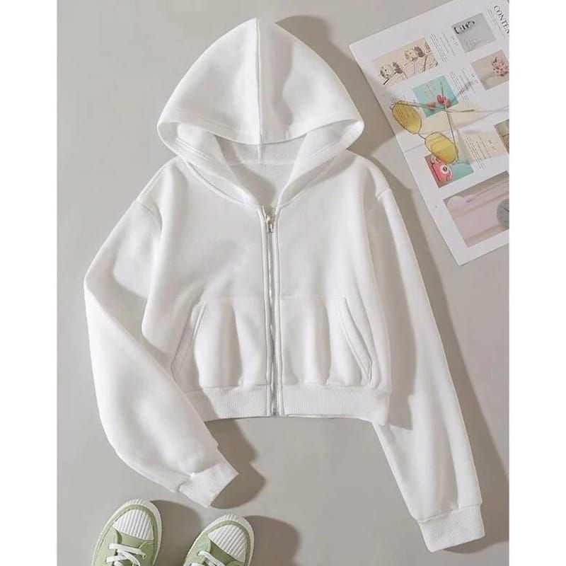 gl crop sweater hoodie polos remaja