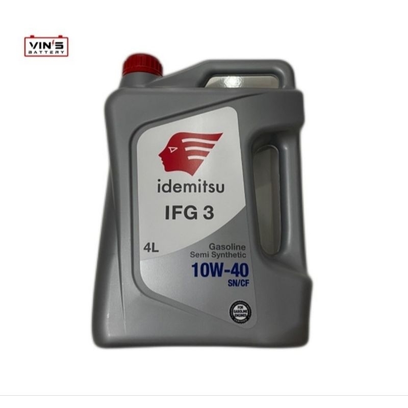 Oli Idemitsu IFG3 Semi Synthetic 10W-40 SN/CF 4 Liter
