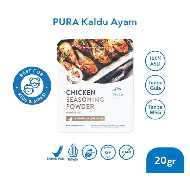 

PURA SEASONING KALDU AYAM KAMPUNG ASLI NON MSG 20gr