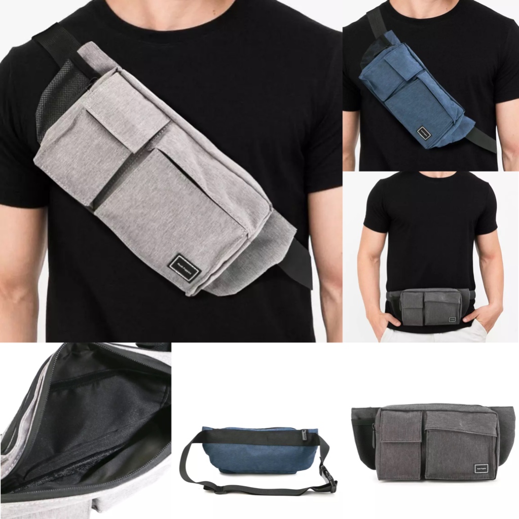 Hush Puppies WAIST BAG 217 (Tas Pria) Original