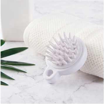 SISIR KERAMAS putih bulat silicon