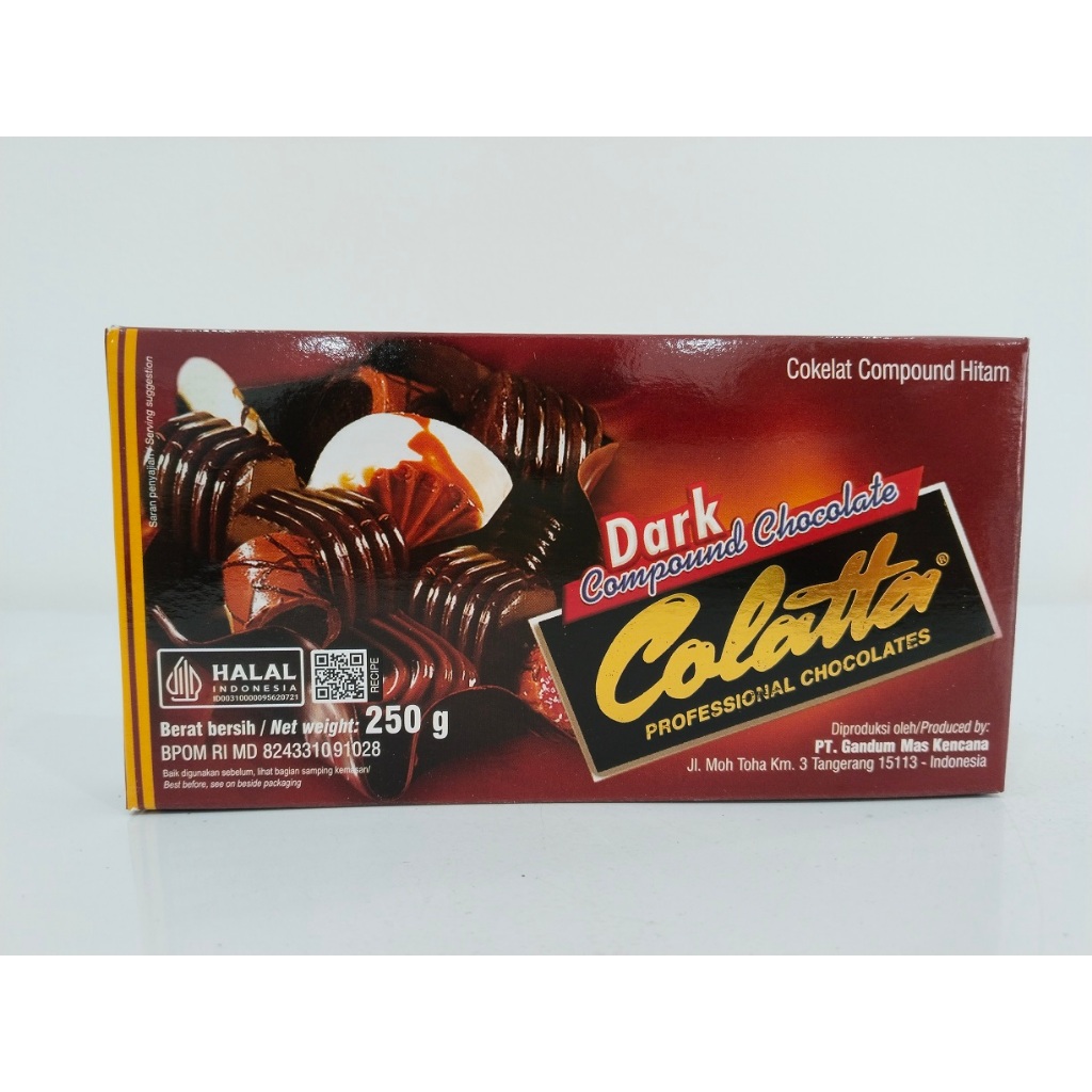 

COLATTA DARK Coklat Batang 250gram
