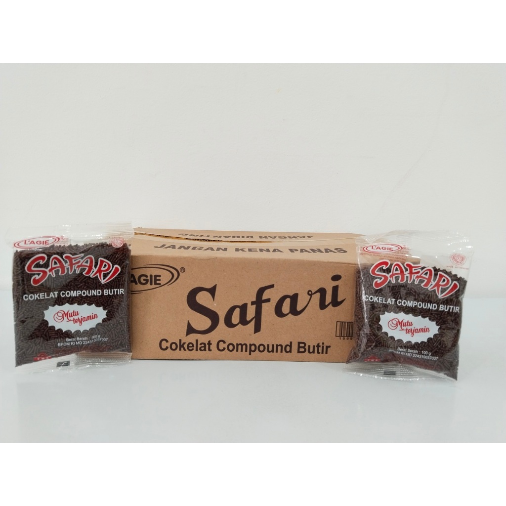 

Meses Coklat Butir Safari Lagie 100gr/250gr