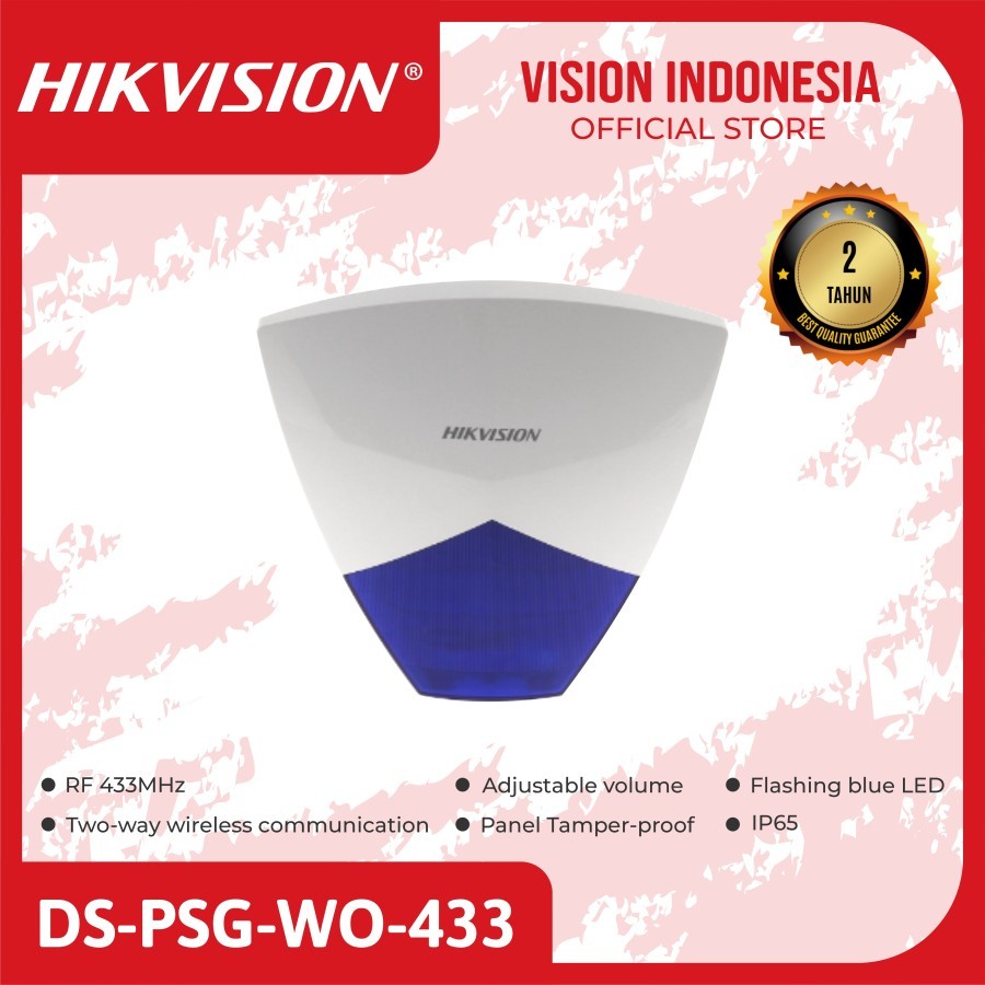 HIKVISION DS-PSG-WO-433 - Hikvision Wireless External Siren