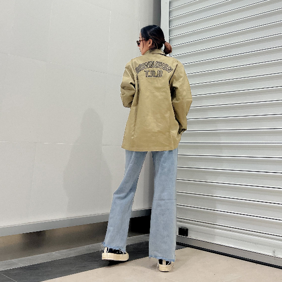 Rown Division Deck Jacket || Deimos Khaki Jaket Kanvas