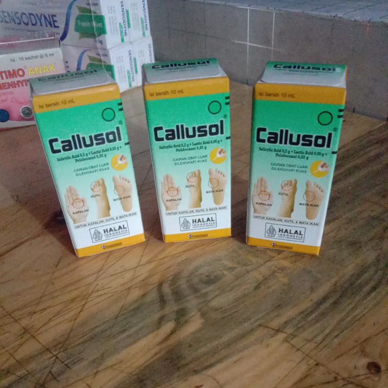 CALLUSOL/Callusol OBAT MATA IKAN, KUTIL, KAPALAN