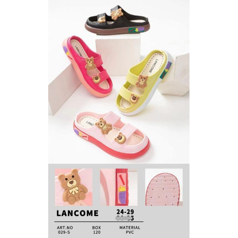 sendal anak cewe/sendal trendy/sendah mewah/sendal anak perempuan/sendal anak lancome