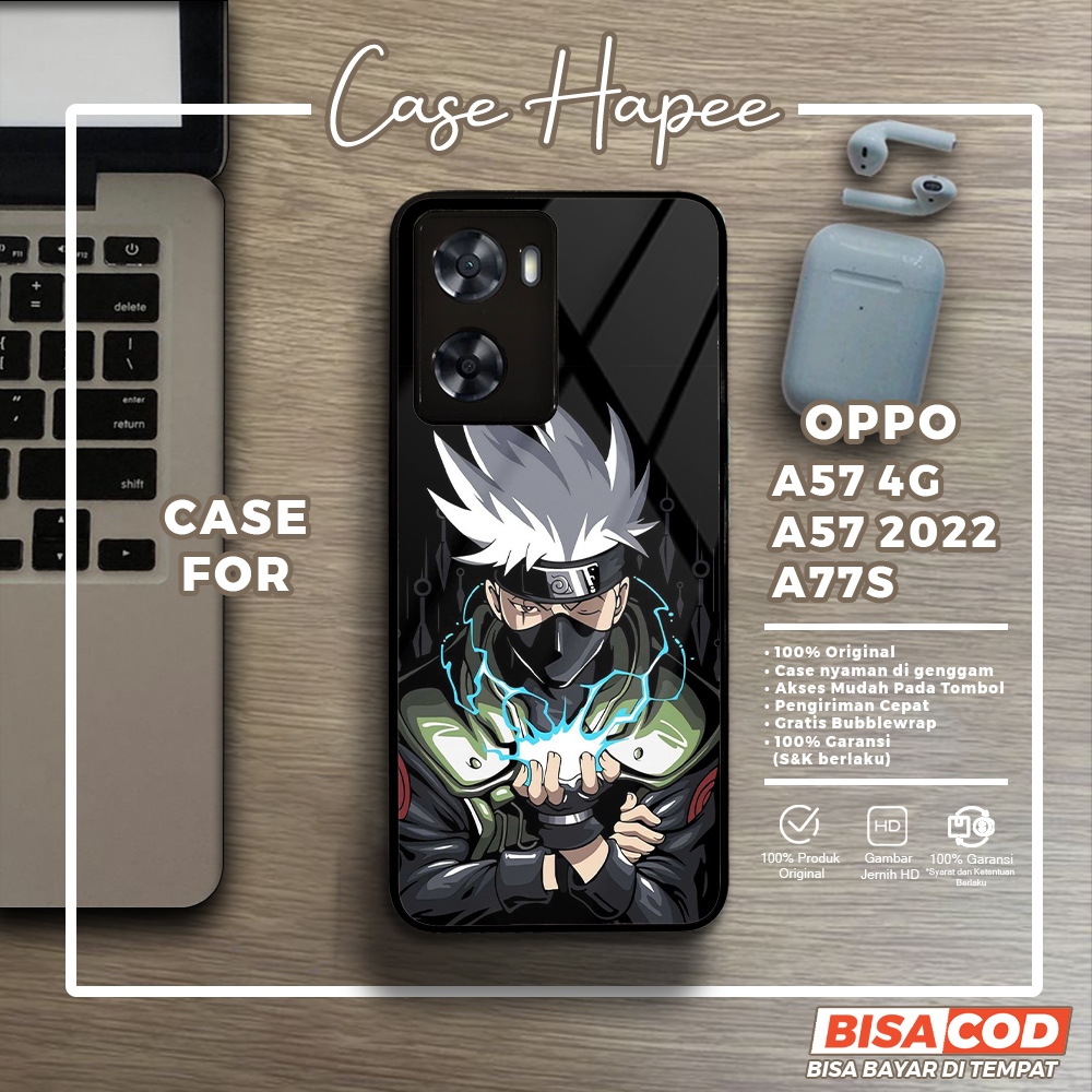 Case Oppo A57 4G A57 2022 A77S Casing Oppo A57 4G A57 2022 A77S [KKSI] Casehapee Case Glossy Case Ae