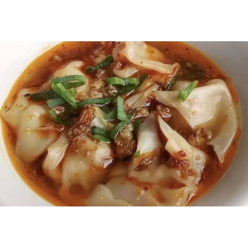 

Pangsit Ayam / Wonton Ayam Pedas