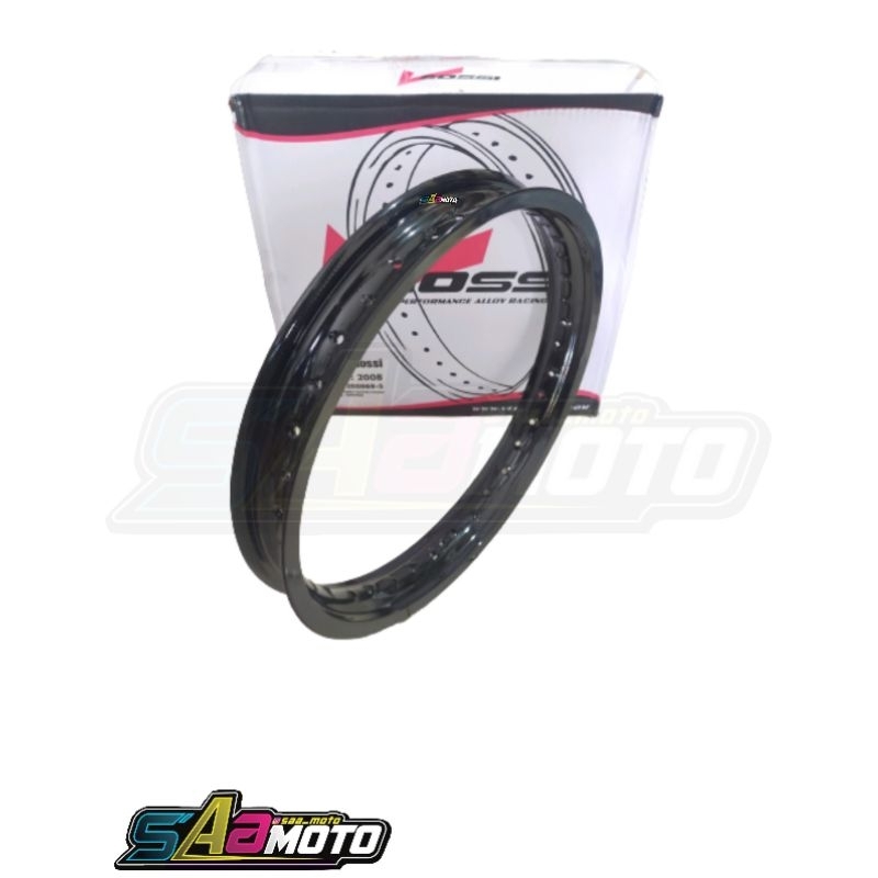 velg v rossi hitam glossy ring 17 uk 120 140 160 185 velg jari jari hitam