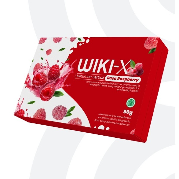 

Wikinara Wiki X Minuman serbuk raspberry gingseng guarana