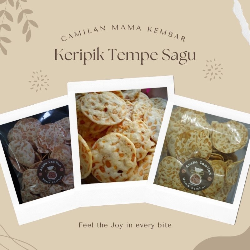 

Keripik Tempe Sagu 250 gr