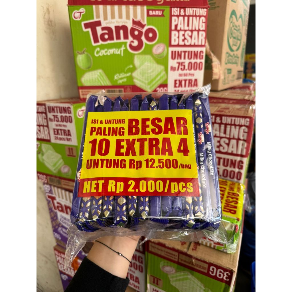 

TANGO WAFER ECERAN 2000 1 PACK ISI 10 - COCONUT 2000