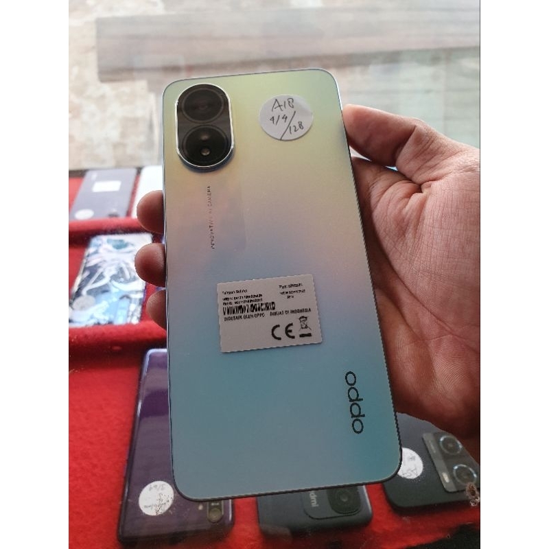 HP SECOND OPPO A18 RAM 4+4/64