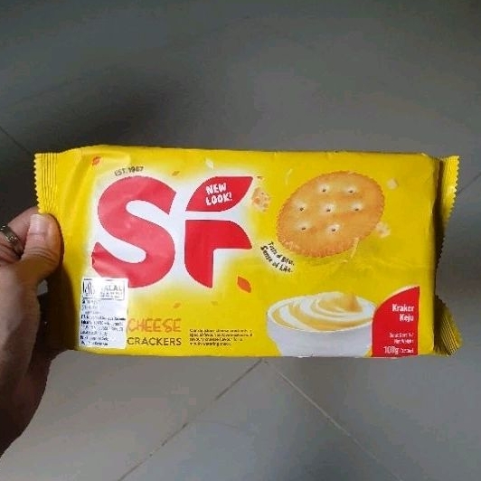 

Shoon Fatt biskuit kreker CHEESE keju cracker IMPORT 100gr