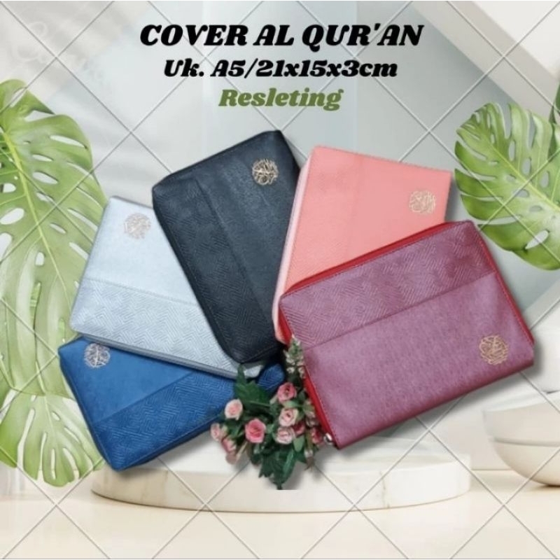 

Cover Al Quran Sampul Al-Qur'an A5 motif emboss