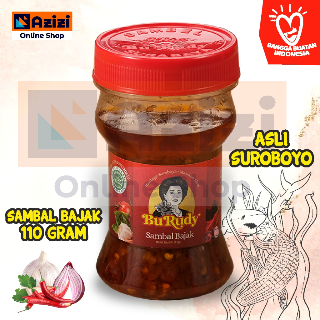 

Sambal Bajak / Orek Bu Rudy Asli Original Surabaya - 110gram