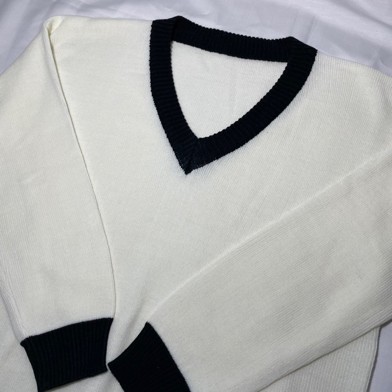 AslahStyle - Irene Broken White / Atasan Wanita / Knitwear