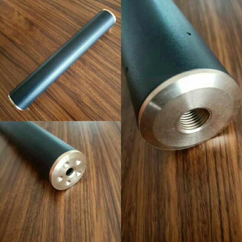 peredam od 30 kuningan rata / peredam senyap berbahan alumunium - peredam - peredam drat kuningan - 