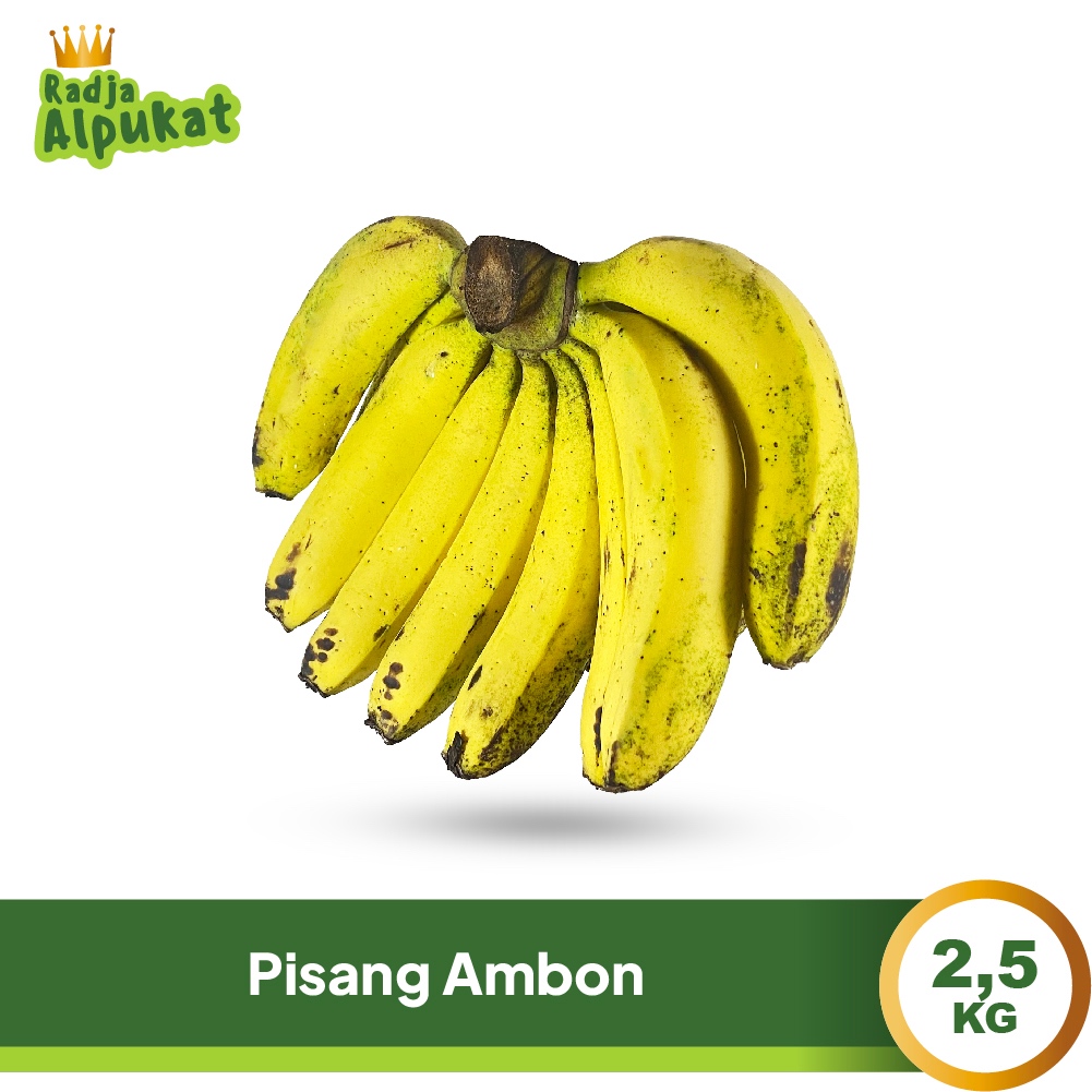 

Pisang Ambon - 1 Sisir 2,5 KG